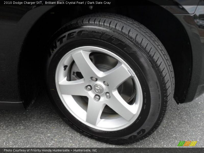 Brilliant Black Crystal Pearl / Dark Slate Gray 2010 Dodge Charger SXT