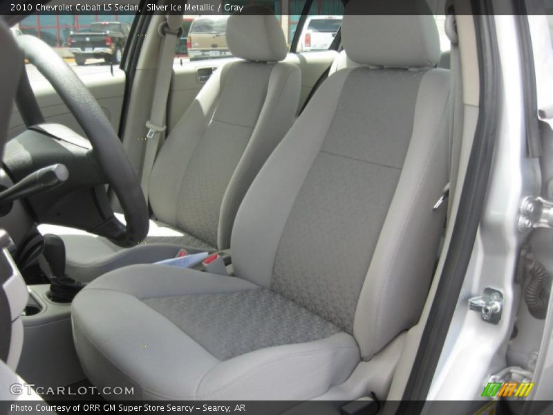 Silver Ice Metallic / Gray 2010 Chevrolet Cobalt LS Sedan