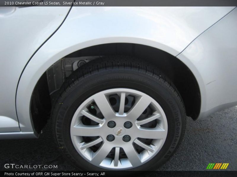 Silver Ice Metallic / Gray 2010 Chevrolet Cobalt LS Sedan