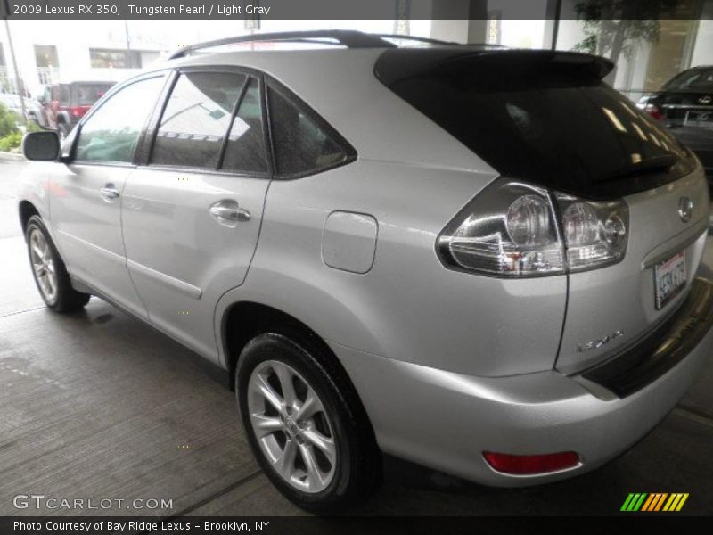 Tungsten Pearl / Light Gray 2009 Lexus RX 350