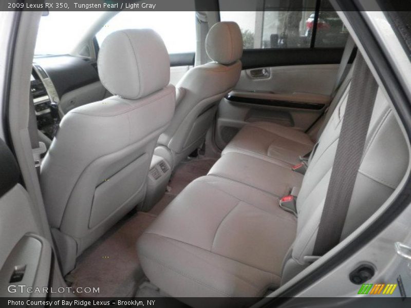 Tungsten Pearl / Light Gray 2009 Lexus RX 350