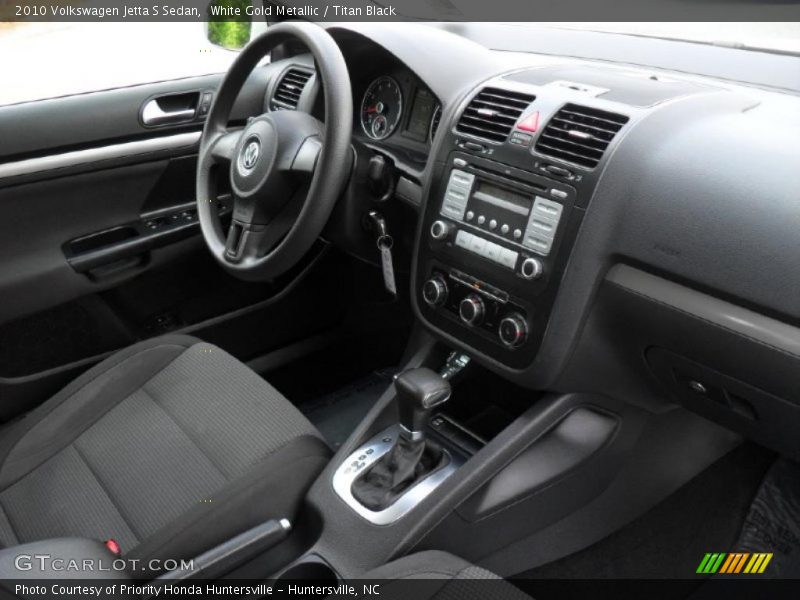 White Gold Metallic / Titan Black 2010 Volkswagen Jetta S Sedan