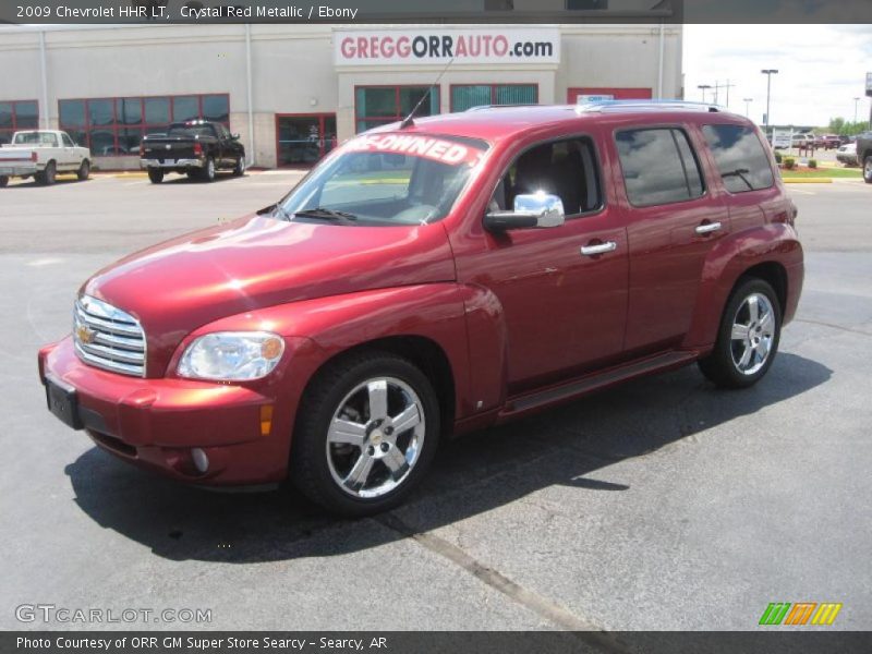 Crystal Red Metallic / Ebony 2009 Chevrolet HHR LT