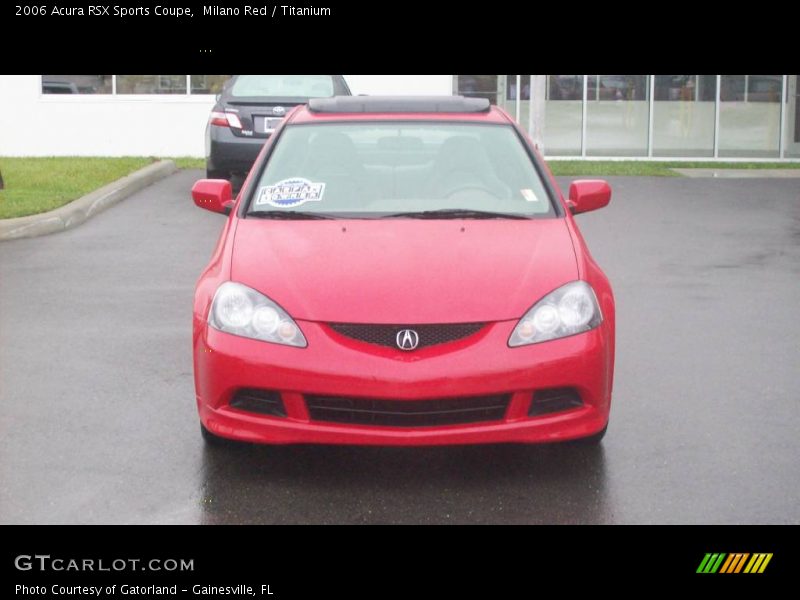Milano Red / Titanium 2006 Acura RSX Sports Coupe