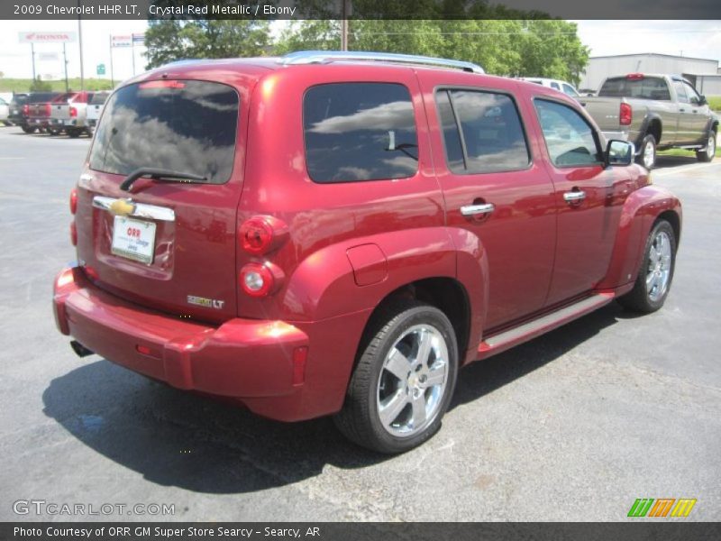 Crystal Red Metallic / Ebony 2009 Chevrolet HHR LT