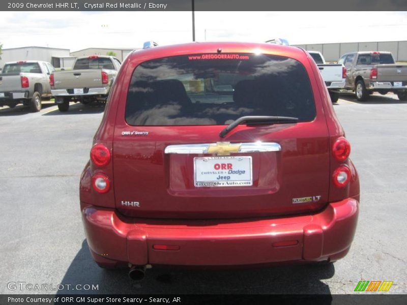 Crystal Red Metallic / Ebony 2009 Chevrolet HHR LT