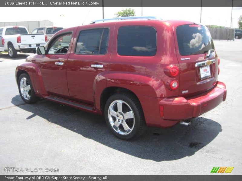 Crystal Red Metallic / Ebony 2009 Chevrolet HHR LT