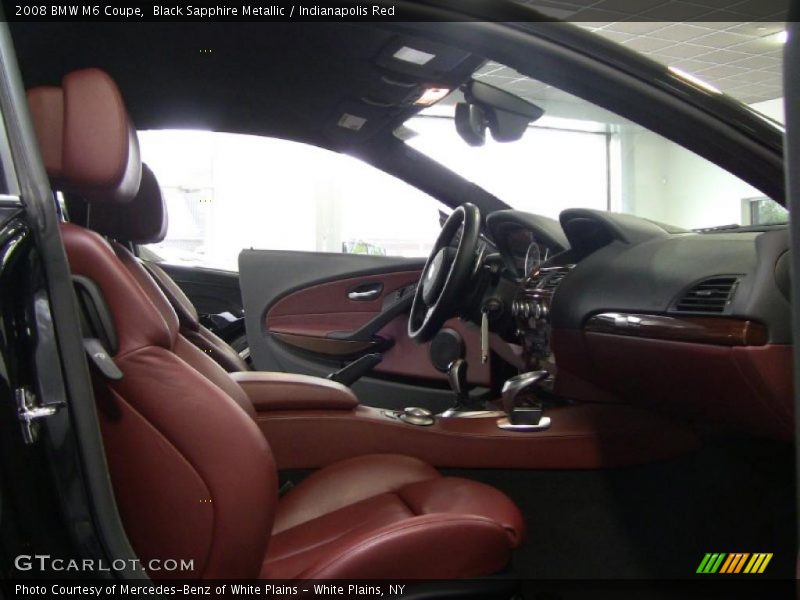  2008 M6 Coupe Indianapolis Red Interior