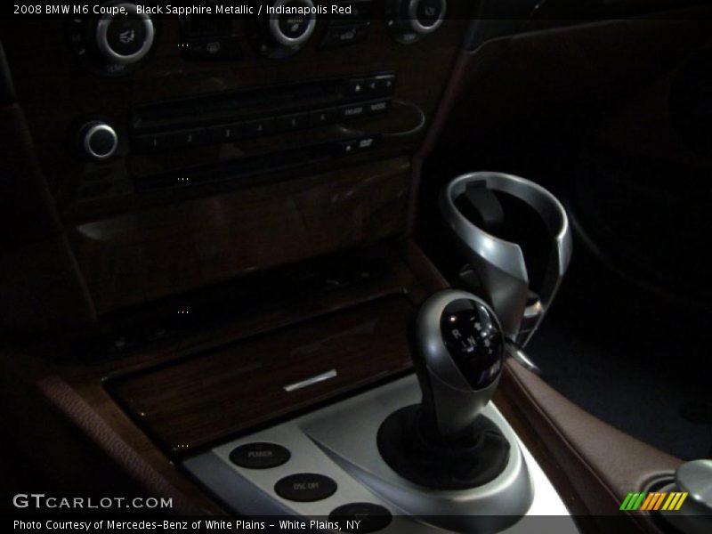 Black Sapphire Metallic / Indianapolis Red 2008 BMW M6 Coupe