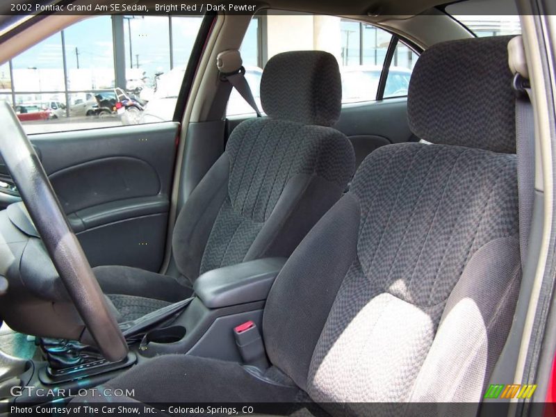 Bright Red / Dark Pewter 2002 Pontiac Grand Am SE Sedan