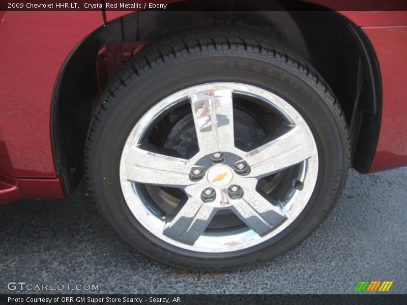Crystal Red Metallic / Ebony 2009 Chevrolet HHR LT