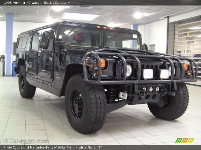 Black / Sandstorm 1998 Hummer H1 Wagon