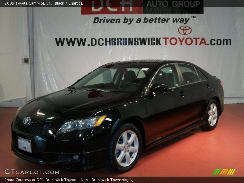 Black / Charcoal 2009 Toyota Camry SE V6