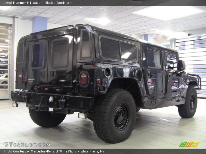 Black / Sandstorm 1998 Hummer H1 Wagon