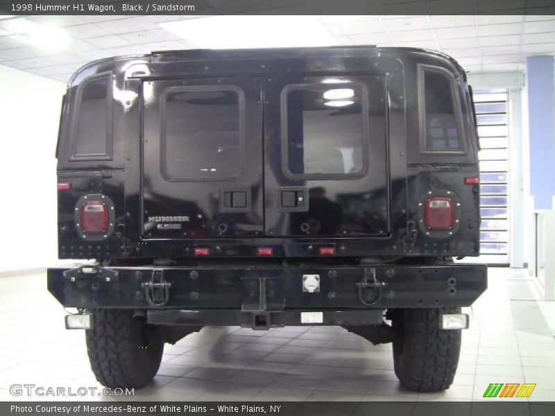 Black / Sandstorm 1998 Hummer H1 Wagon