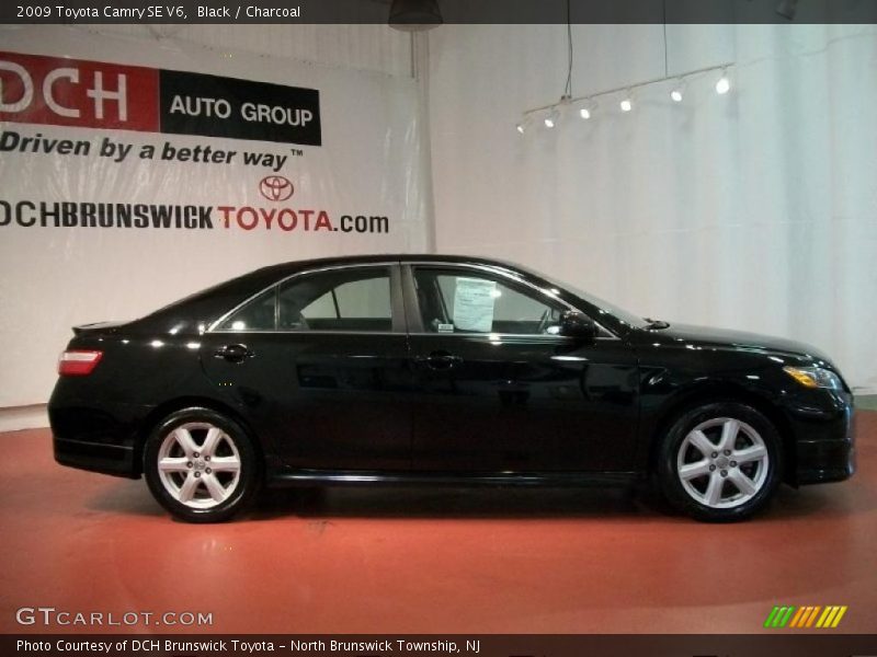 Black / Charcoal 2009 Toyota Camry SE V6