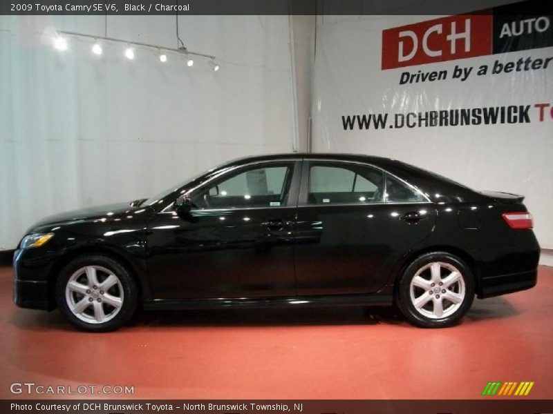 Black / Charcoal 2009 Toyota Camry SE V6