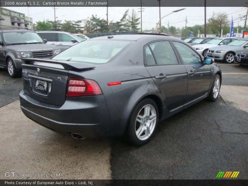 Carbon Bronze Metallic / Parchment 2008 Acura TL 3.2
