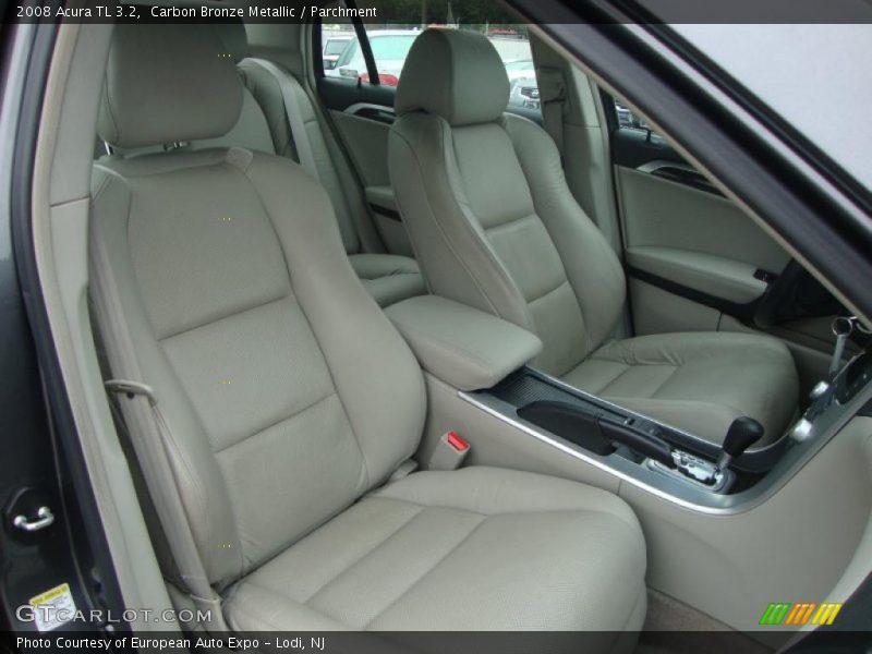 Carbon Bronze Metallic / Parchment 2008 Acura TL 3.2