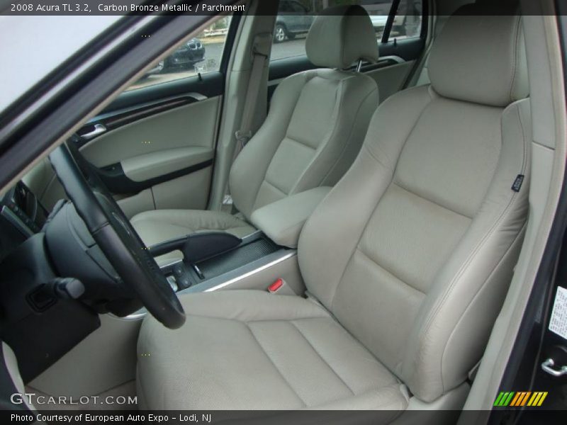 Carbon Bronze Metallic / Parchment 2008 Acura TL 3.2