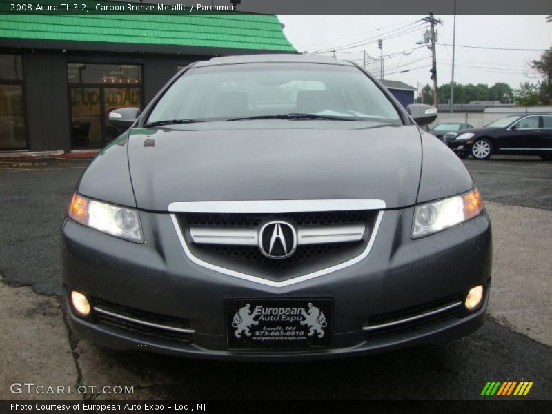 Carbon Bronze Metallic / Parchment 2008 Acura TL 3.2