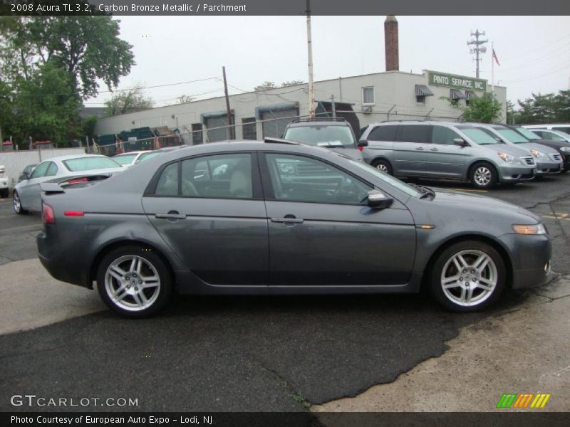 Carbon Bronze Metallic / Parchment 2008 Acura TL 3.2