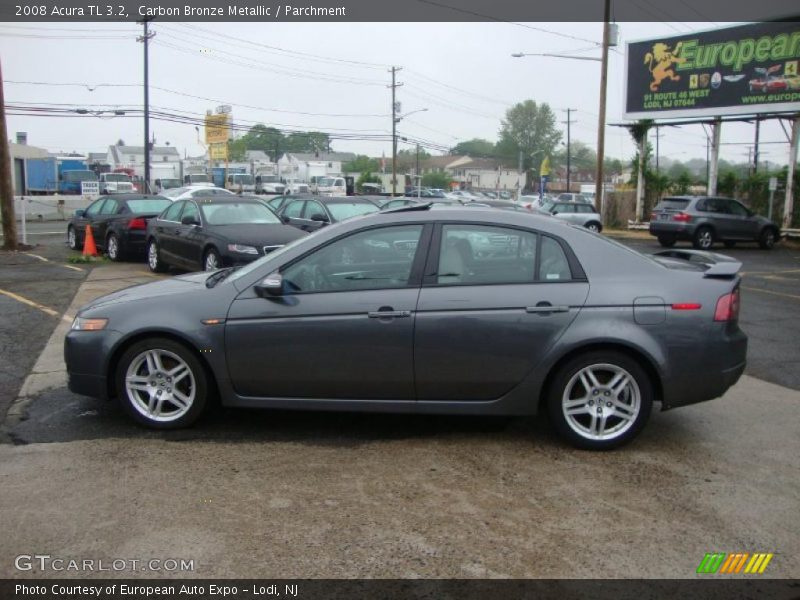 Carbon Bronze Metallic / Parchment 2008 Acura TL 3.2