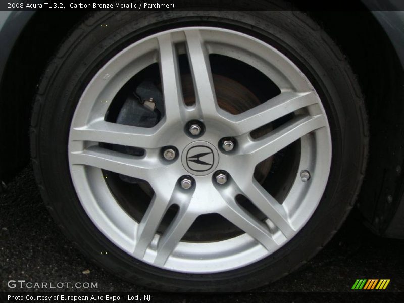Carbon Bronze Metallic / Parchment 2008 Acura TL 3.2