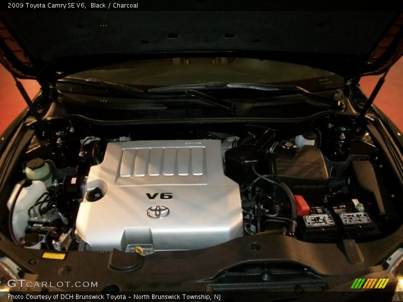 Black / Charcoal 2009 Toyota Camry SE V6