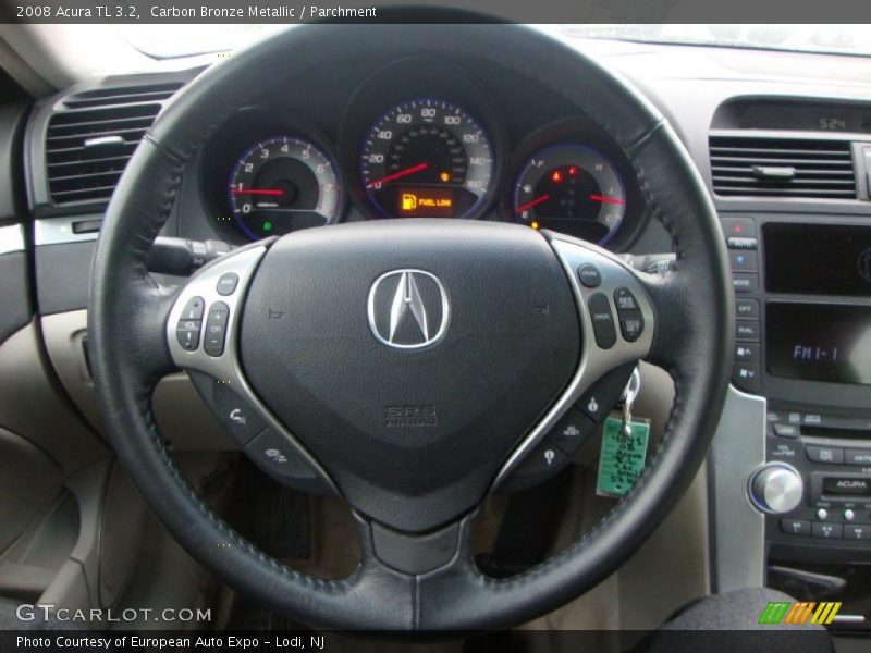 Carbon Bronze Metallic / Parchment 2008 Acura TL 3.2