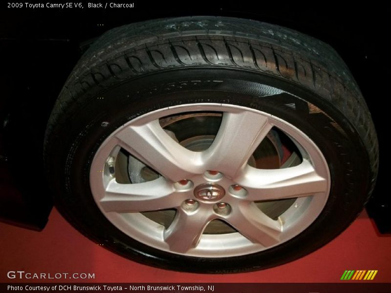 Black / Charcoal 2009 Toyota Camry SE V6