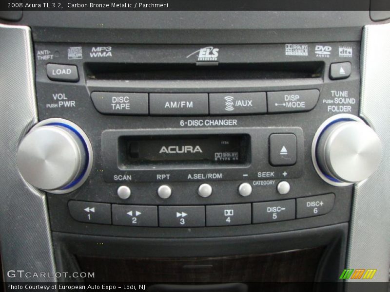Carbon Bronze Metallic / Parchment 2008 Acura TL 3.2