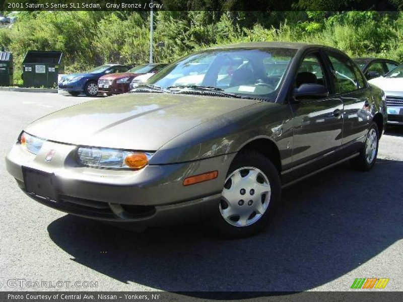 Gray Bronze / Gray 2001 Saturn S Series SL1 Sedan