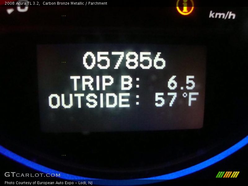 Carbon Bronze Metallic / Parchment 2008 Acura TL 3.2