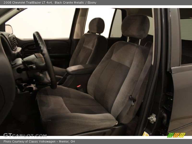 Black Granite Metallic / Ebony 2008 Chevrolet TrailBlazer LT 4x4