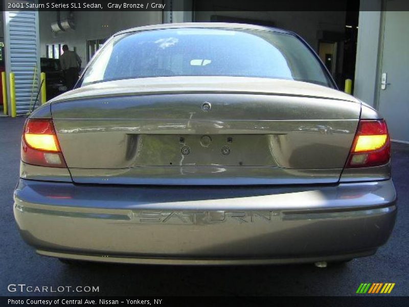 Gray Bronze / Gray 2001 Saturn S Series SL1 Sedan