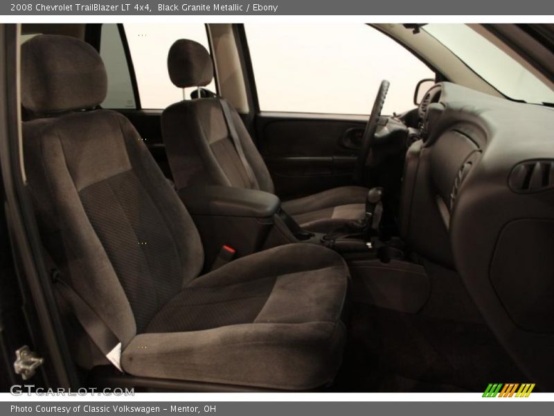 Black Granite Metallic / Ebony 2008 Chevrolet TrailBlazer LT 4x4
