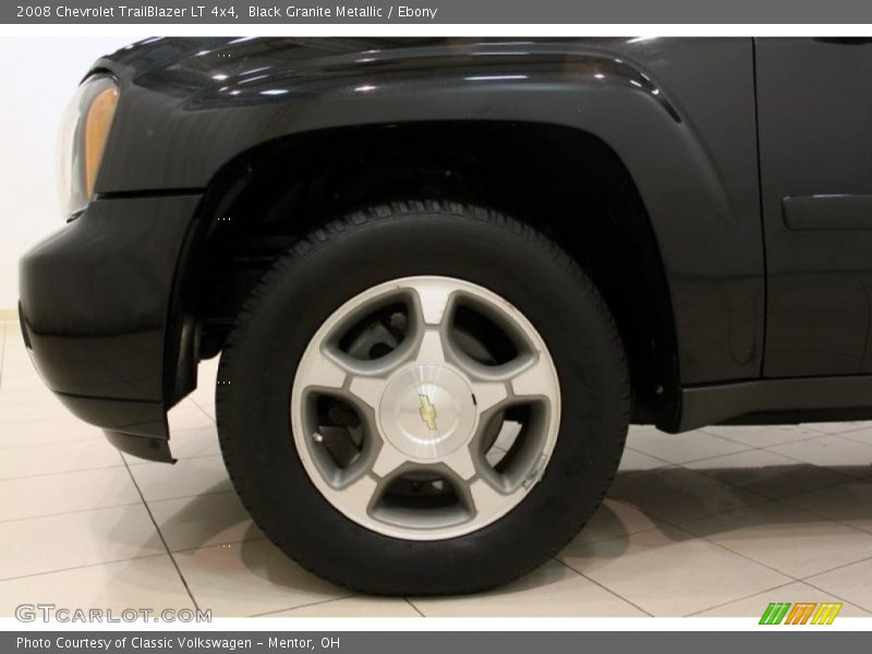 Black Granite Metallic / Ebony 2008 Chevrolet TrailBlazer LT 4x4