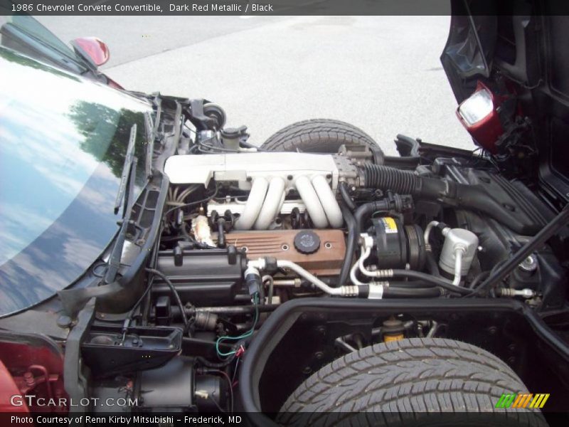  1986 Corvette Convertible Engine - 5.7 Liter TPI OHV 16-Valve V8