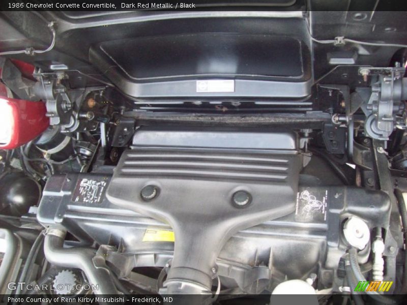  1986 Corvette Convertible Engine - 5.7 Liter TPI OHV 16-Valve V8