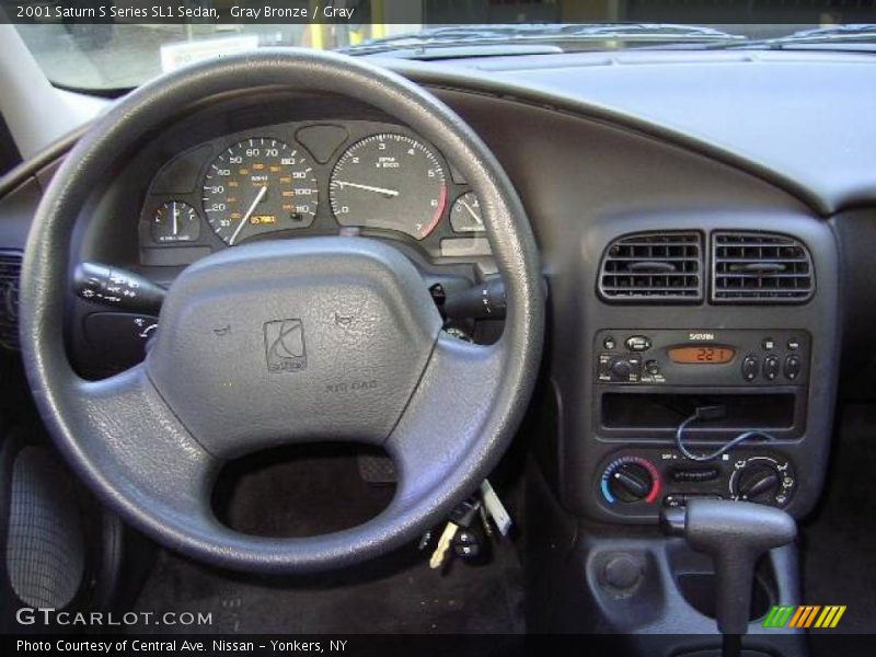 Gray Bronze / Gray 2001 Saturn S Series SL1 Sedan