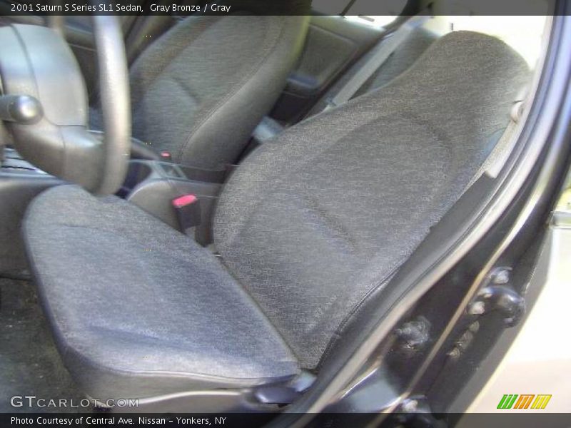 Gray Bronze / Gray 2001 Saturn S Series SL1 Sedan