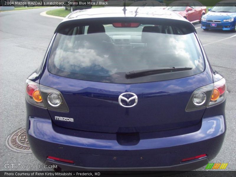 Strato Blue Mica / Black 2004 Mazda MAZDA3 s Hatchback