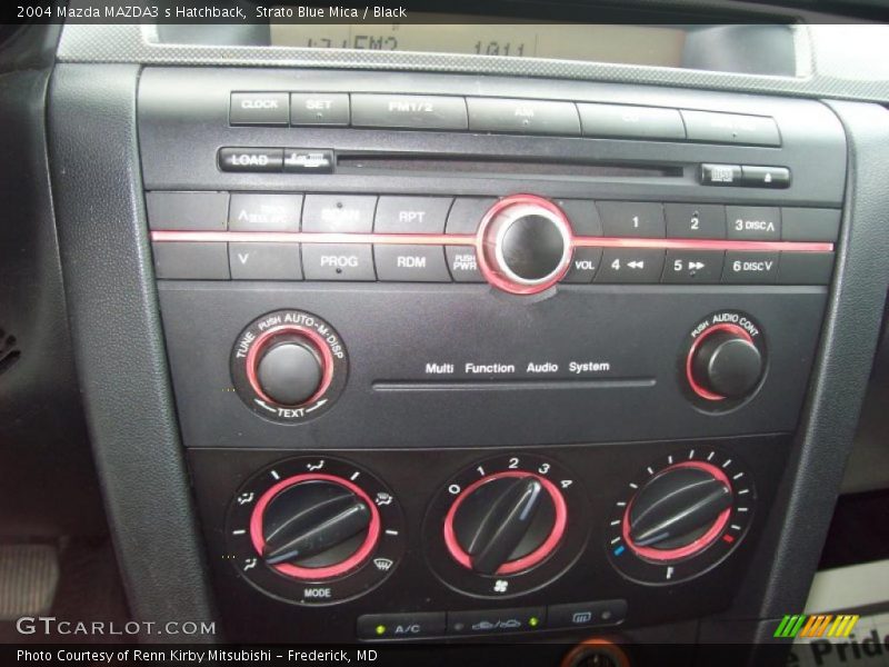 Strato Blue Mica / Black 2004 Mazda MAZDA3 s Hatchback
