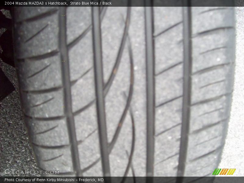 Strato Blue Mica / Black 2004 Mazda MAZDA3 s Hatchback