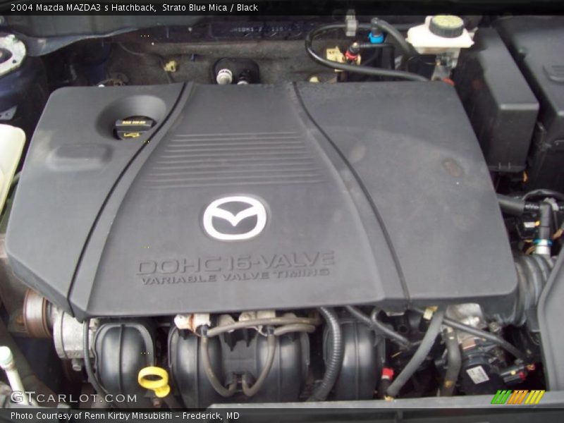 Strato Blue Mica / Black 2004 Mazda MAZDA3 s Hatchback