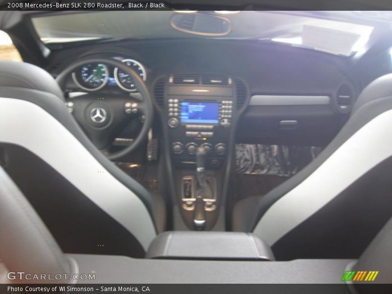 Black / Black 2008 Mercedes-Benz SLK 280 Roadster