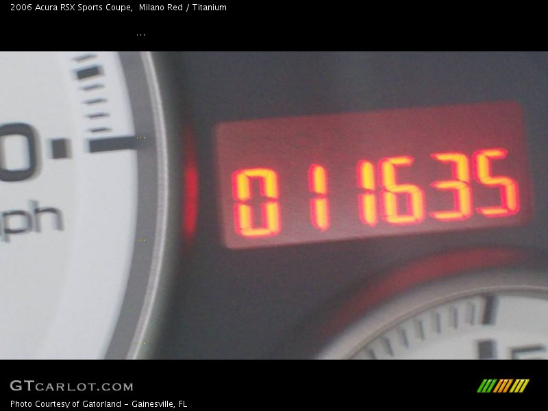 Milano Red / Titanium 2006 Acura RSX Sports Coupe