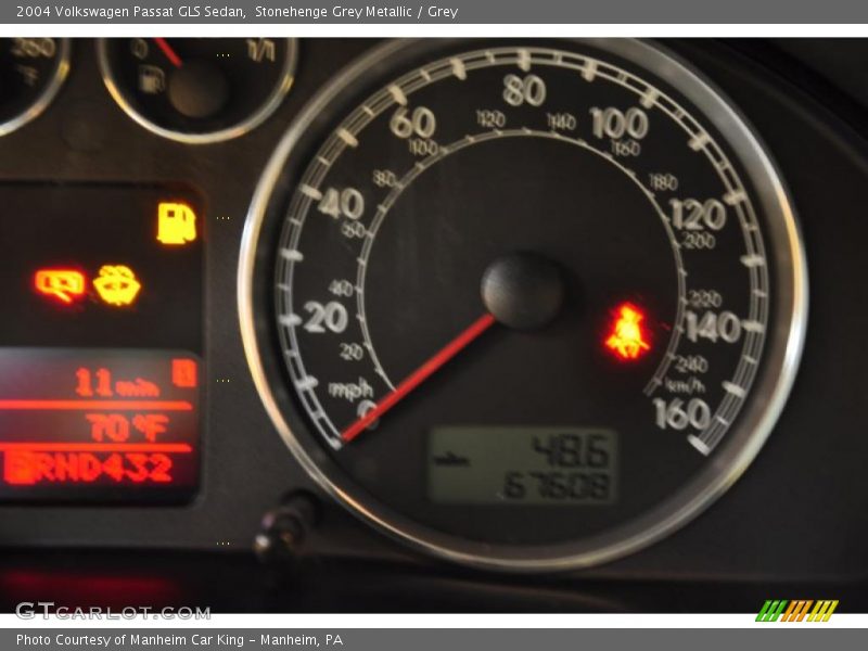 Stonehenge Grey Metallic / Grey 2004 Volkswagen Passat GLS Sedan