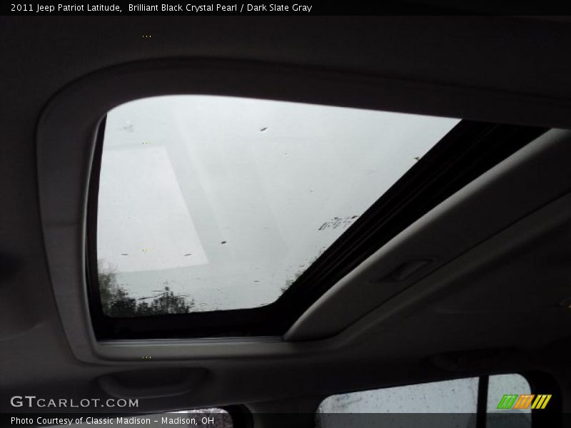 Brilliant Black Crystal Pearl / Dark Slate Gray 2011 Jeep Patriot Latitude